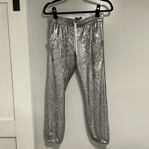 David Lerner Sequin Lounge Jogger - Picture 6 of 9